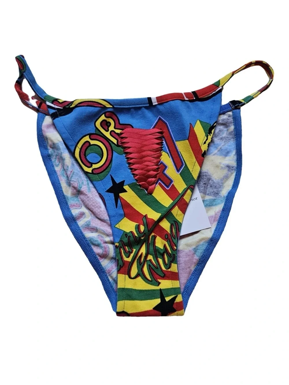 Christian Dior Rasta Swim Bottoms